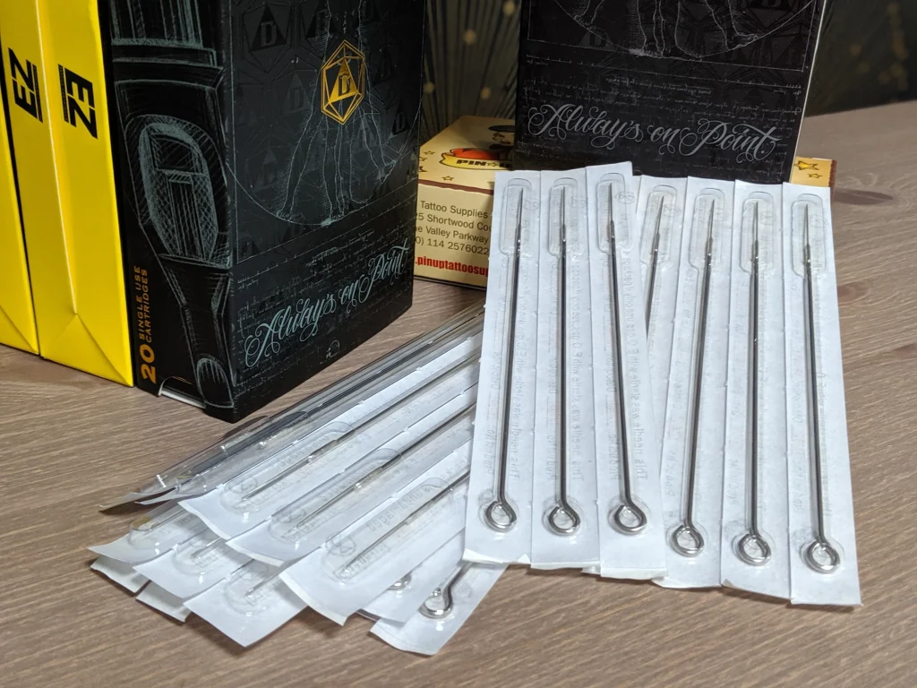 used tattoo equipment, tattoo needle